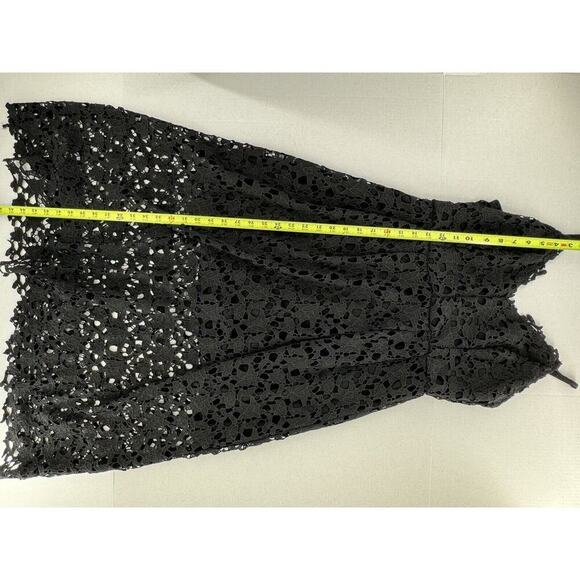 ASTR The Label Midi Dress Size XL Lace Cocktail Wedding Guest Fairy Whimsy Black - Picture 16 of 16